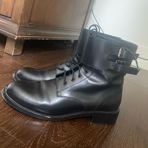 YSL combat boots. Good condition. Barely worn.
